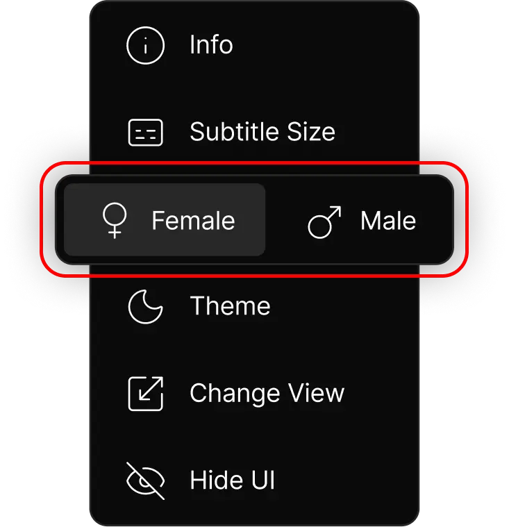 Step 4 - Voice Settings